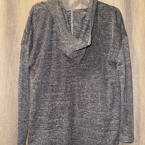 Mudd | Gray Hooded Cardigan | Size M - Picture 2 of 7